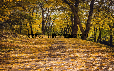 快来包头, 开启你的草原之旅吧!